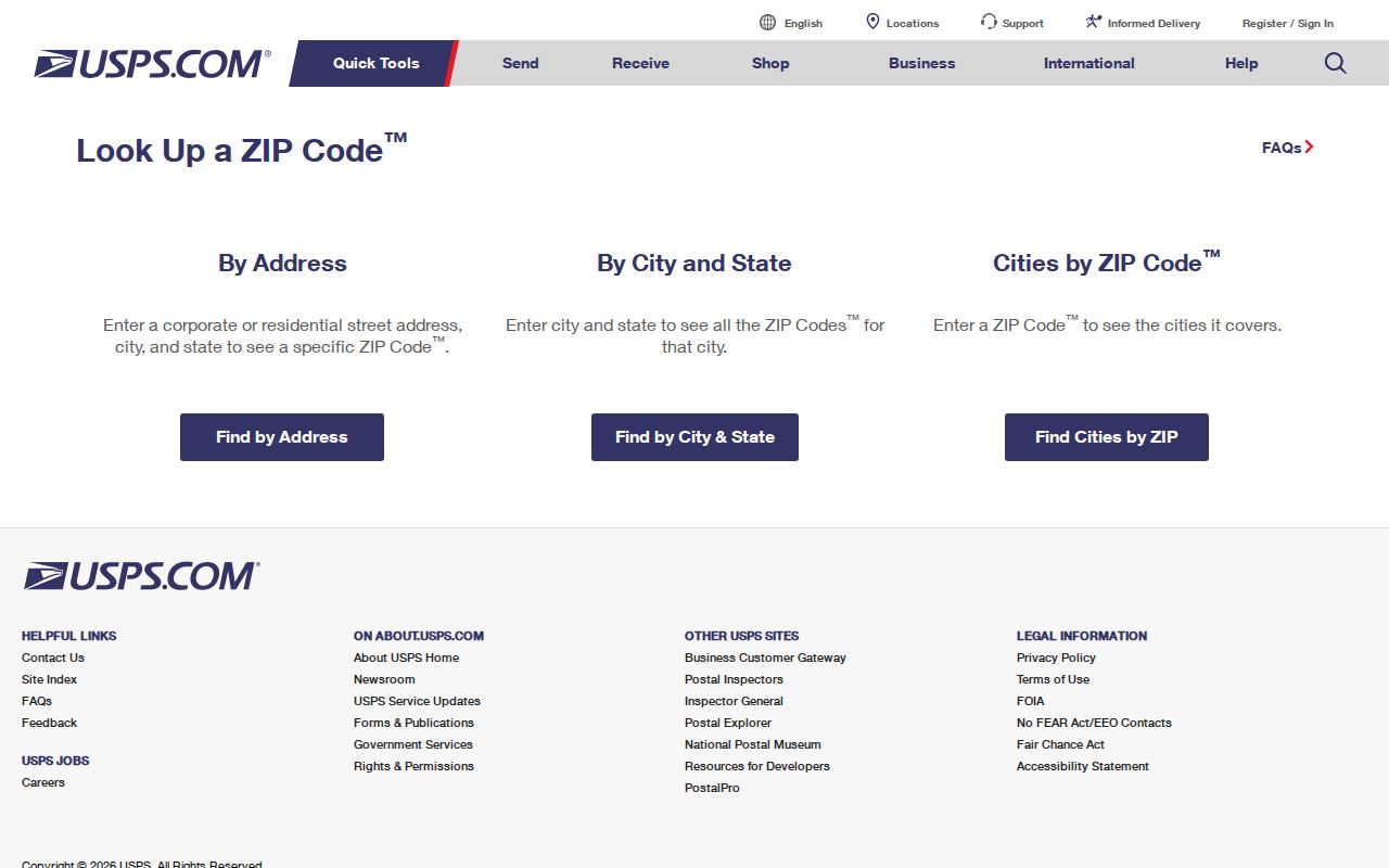 Middleborough ZIP code directory USPS address and city lookup modes